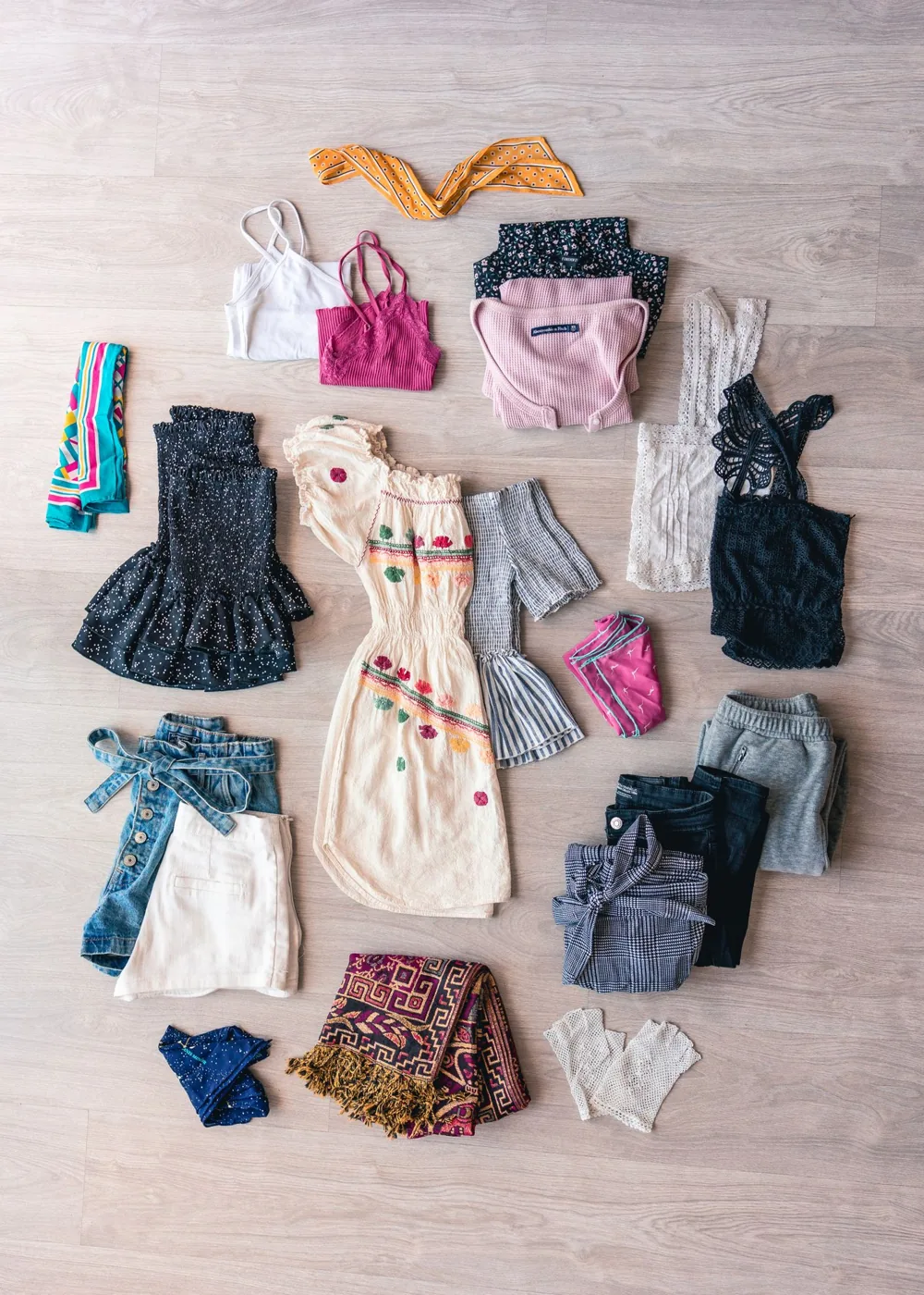 Idées visuelles : vêtements et accessoires